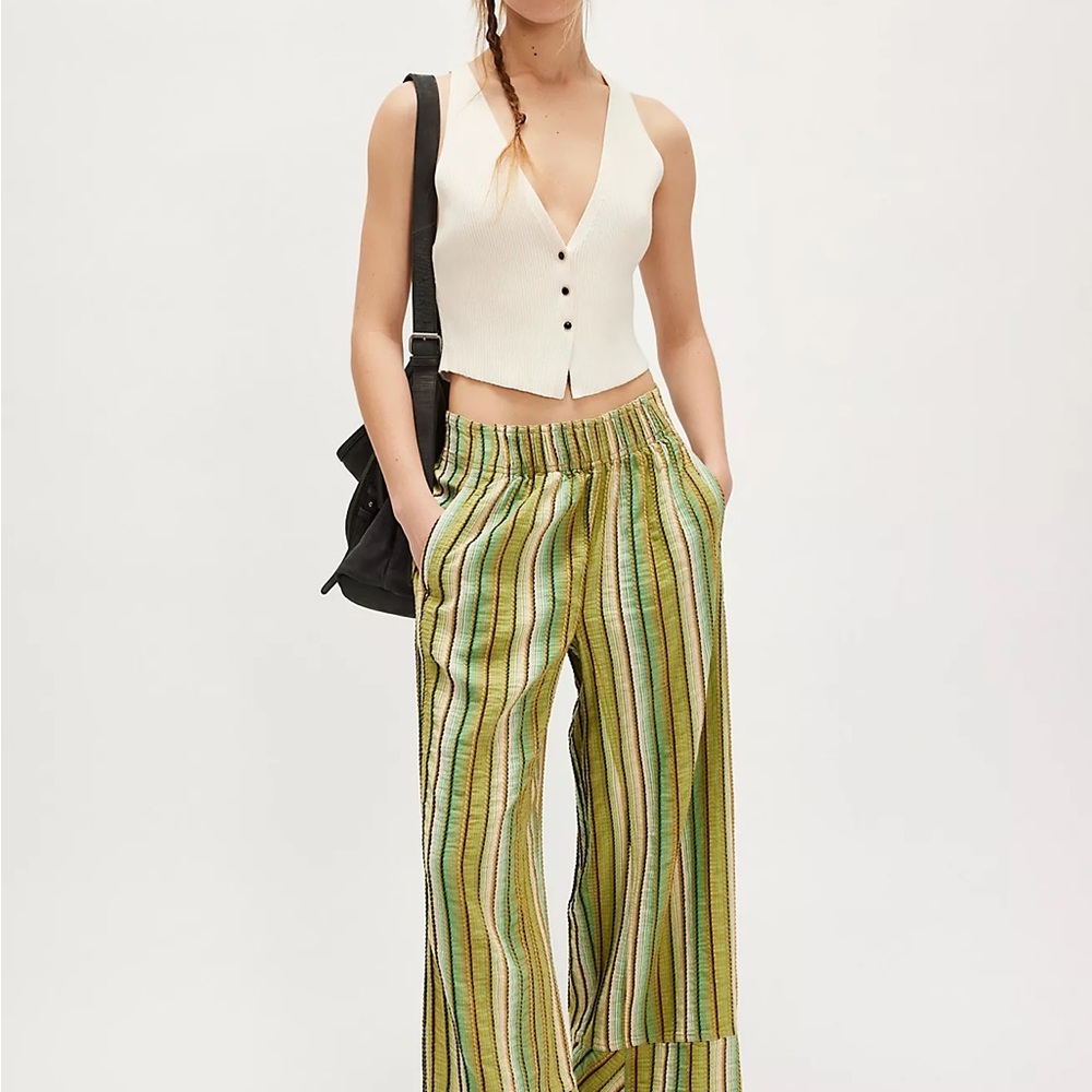 Free People Day’s End Striped Pants